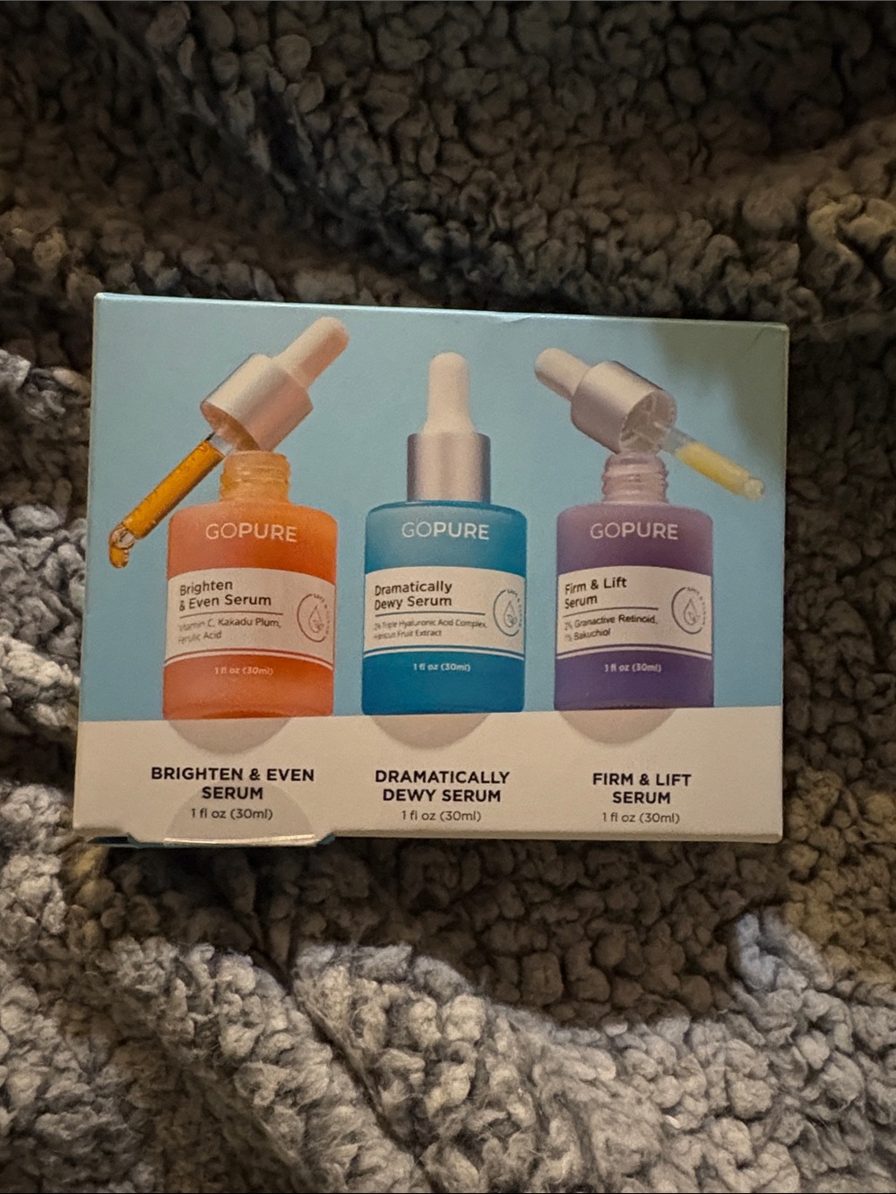 GoPure Power Trio Serum Set
